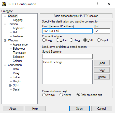 raspi-config Main Screen